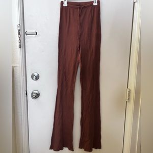 PLAYBOY x PACSUN High wasted flare pants S